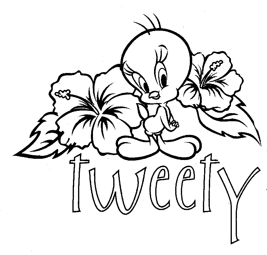 Tweety Coloring Pages Tweety
