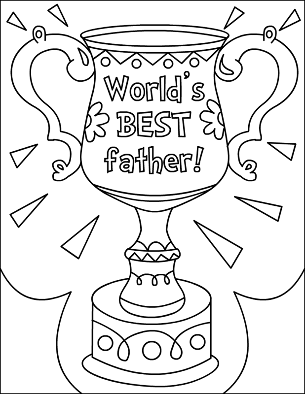 Fathers Day Father And Son Reading The Bible Coloring Page For 