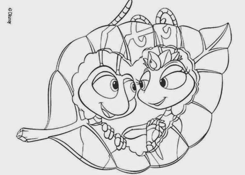 A Bugs Life Coloring Pages