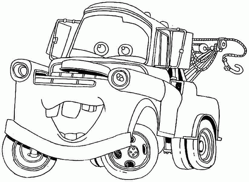 Car Coloring Cars Coloring Pages 024 : cars movie coloring pages 