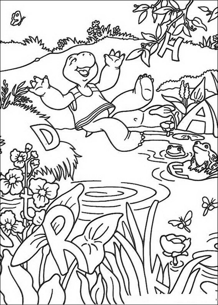 Coloring Page - Franklin coloring pages 26
