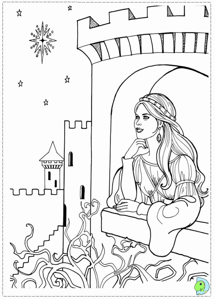 Princess Leonora Coloring page