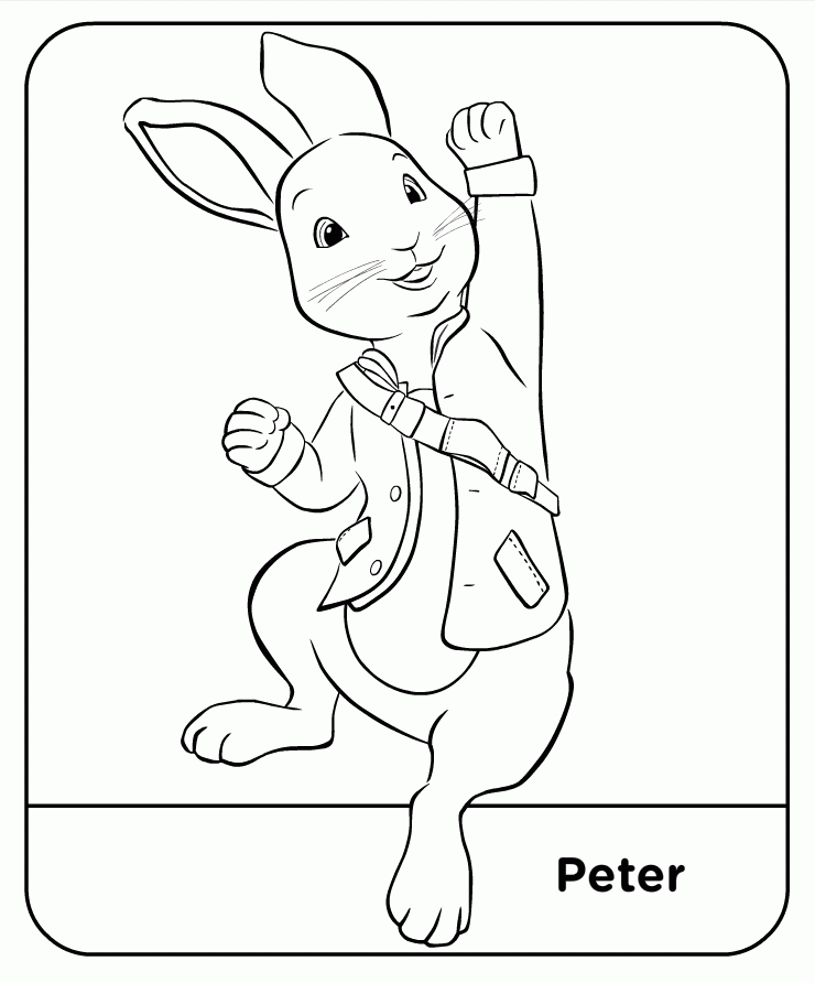 Peter Rabbit Colour Peter | Treehouse
