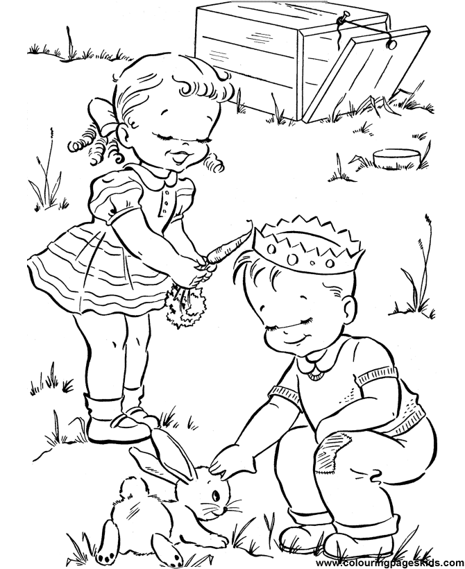 Free printable Spring Coloring Book Pictures 20 for kids to print 