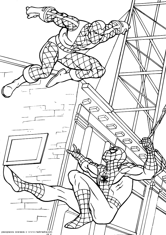 Spiderman Coloring Pages For Kids Printable | Coloring Pages
