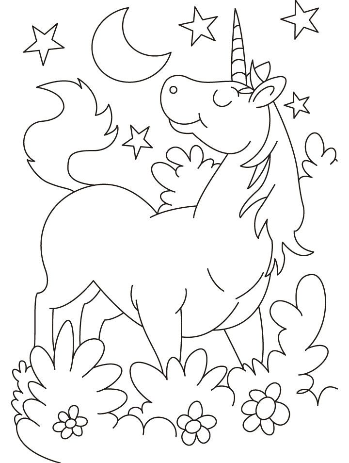 Unicorn Coloring Pages | ColoringMates.