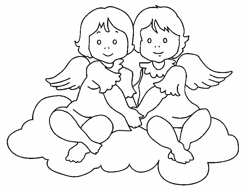 Angel Coloring Pages Free | Find the Latest News on Angel Coloring 
