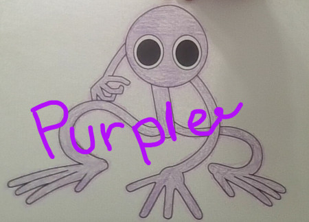 Purple Rainbow Friends Roblox Coloring Page for Kids - Free Roblox  Printable Coloring Pages Online for Kids - ColoringPages101.com | Coloring  Pages for Kids