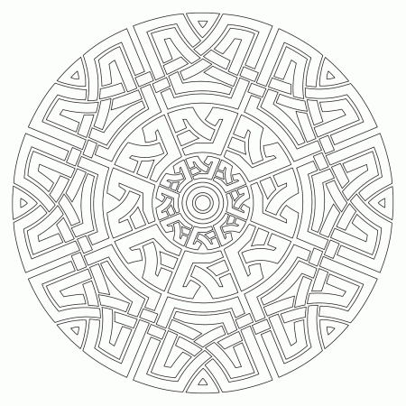Patterns & Abstract Coloring Pages – Babadoodle