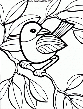 Blue Bird coloring pages | Clipart Panda - Free Clipart Images