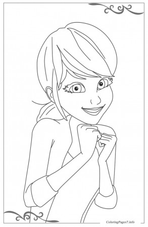 Miraculous: Tales of Ladybug & Cat Noir Free coloring page ...