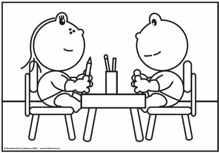 Kids-n-fun.com | 76 coloring pages of Frokkie and Lola