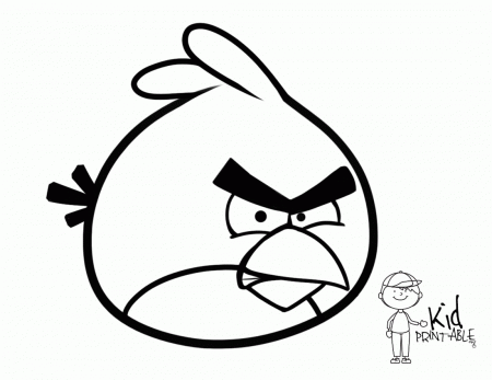 Coloring Pages Angry Birds Printable - Coloring