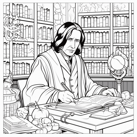 14 Harry Potter Coloring Pages for ...