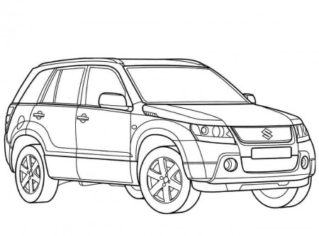 Suzuki coloring pages