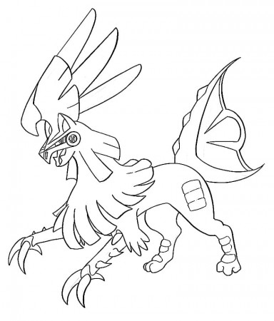 Silvally Coloring Pages - Free Printable Coloring Pages for Kids