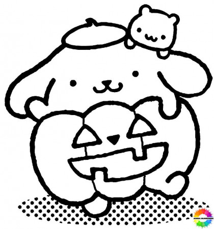 Pompompurin Coloring pages for kids ...