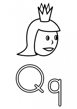 Coloring Page q - free printable coloring pages - Img 22492