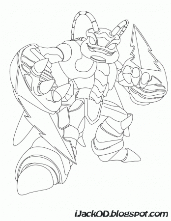 Skylander giant coloring pages download and print for free