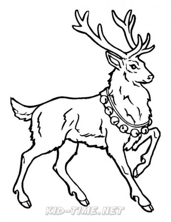 Caribou – Kids Time Fun Places to Visit and Free Coloring Book Pages  Printables