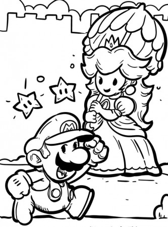 Super Mario Coloring Pages - Free Printable Coloring Pages for Kids