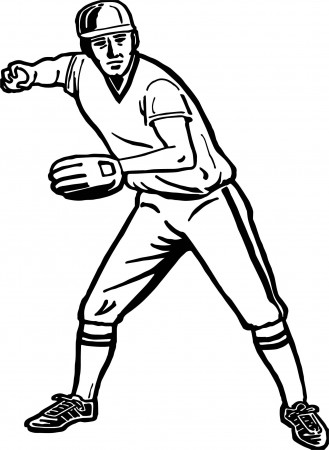 Free Printable Softball Coloring Pages Pdf For Kids - Coloringfolder.com