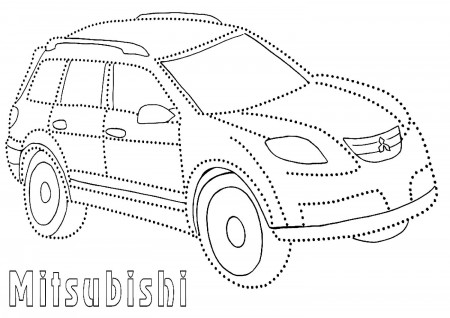 Mitsubishi Coloring Pages to download and print for free