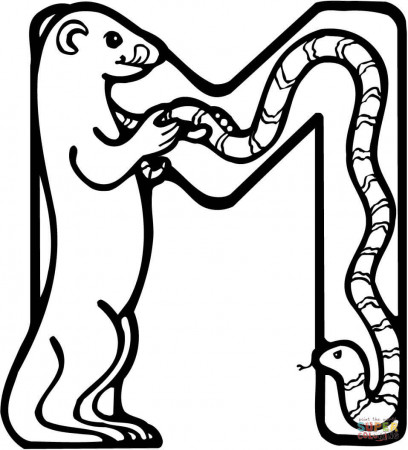 Letter M coloring pages | Free Coloring Pages