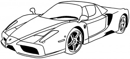 Free Race Car Coloring Pages Printables | Coloring Page