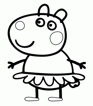 Suzy Sheep In Peppa Pig Coloring Page | Peppa pig para colorir, Desenhos  para colorir peppa, Porquinha peppa