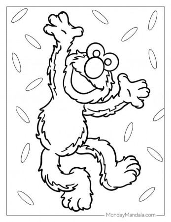 24 Elmo Coloring Pages (Free PDF Printables)