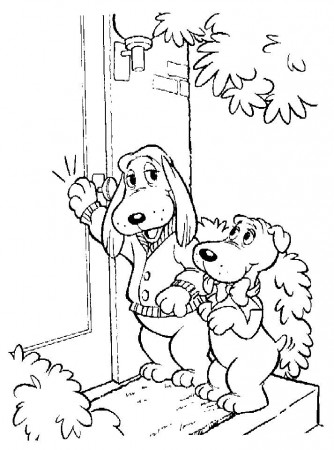 Pin by April Dikty ( Ordoyne) on Pound Puppies | Puppy coloring pages, Coloring  pages, Coloring books