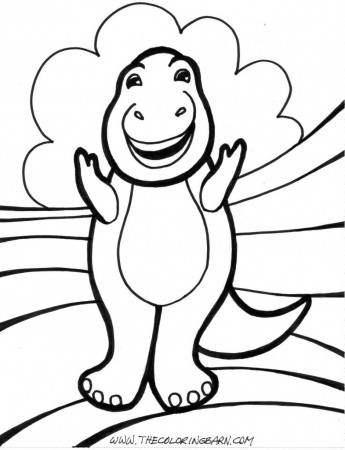 Animal ~ Printable Cute T Rex Coloring Pages ~ Coloring Tone