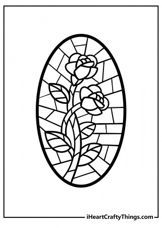 Printable Stained Glass Pages (Updated 2022)