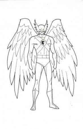 Hawkman by Marcio Takara, in Kevin Boyd's Misc. DC Super-Heroes  Sketches/Commissions Comic Art Gallery Room