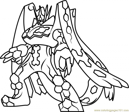 Zygarde Complete Forme Pokemon Sun and Moon Coloring Page | Pokemon  coloring pages, Moon coloring pages, Pokemon coloring