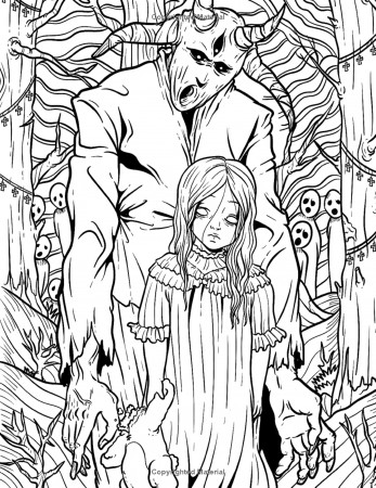 Abnormality Horror Coloring Book for Adults A Terrifying - Etsy