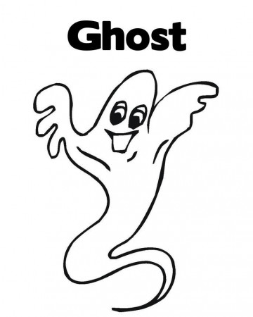 Ghost Free Halloween Coloring Pages Kids | Hallowen Coloring pages ...