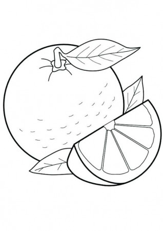 Pin on Fruits Coloring Pages