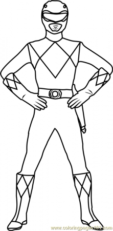 Red Ranger Coloring Page for Kids - Free Power Rangers Printable Coloring  Pages Online for Kids - ColoringPages101.com | Coloring Pages for Kids