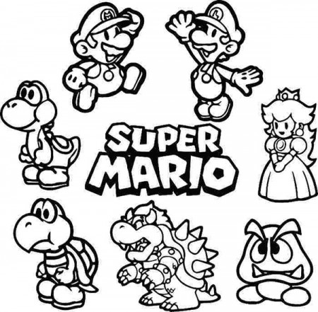 Have a Great Time Coloring with Super Mario Bros, Spongebob & PJmasks Coloring  Pages - Space Coast Daily