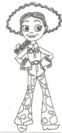 Related Jessie Toy Story Coloring Pages item-21791, Jessie Toy ...
