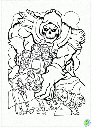 She Ra Coloring page- DinoKids.org