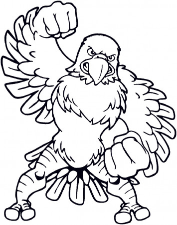 Eagle Coloring Pages For Kids 