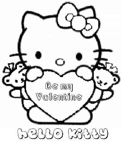 Hello Kitty Coloring Pages : Hello Kitty Coloring Page Christmas ...