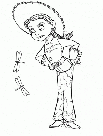 Buzz And Jessie Toy Story Coloring Pages Coloring Pages For Kids ...