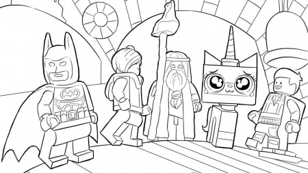 10 LEGO Movie Coloring Pages Released - YouTube