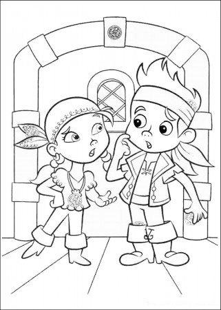 Jake The Pirate Free Coloring Pages - Coloring Page