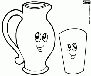 To drink coloring pages printable games