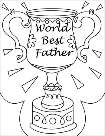 1 Dad Coloring Pages for Father's Day - Get Coloring Pages